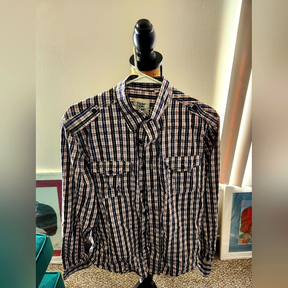Paper, Denim and Cloth Mens Shirt (M)